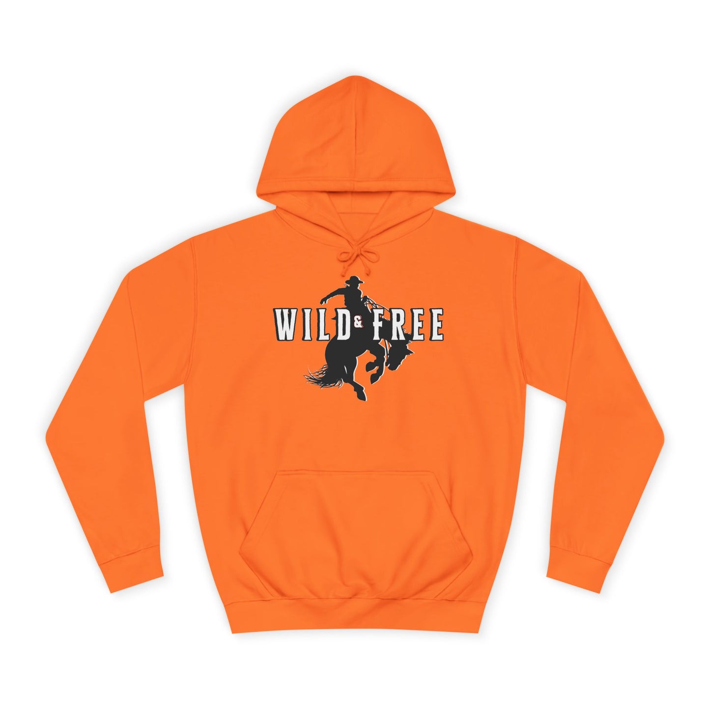 COWBOY WILD AND FREE B UNISEX College Hoodie