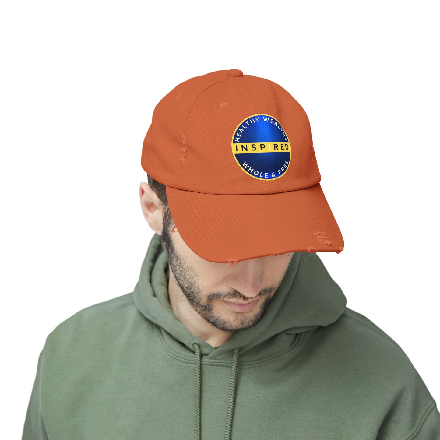 INSPIRED HWWF Unisex Distressed Cap