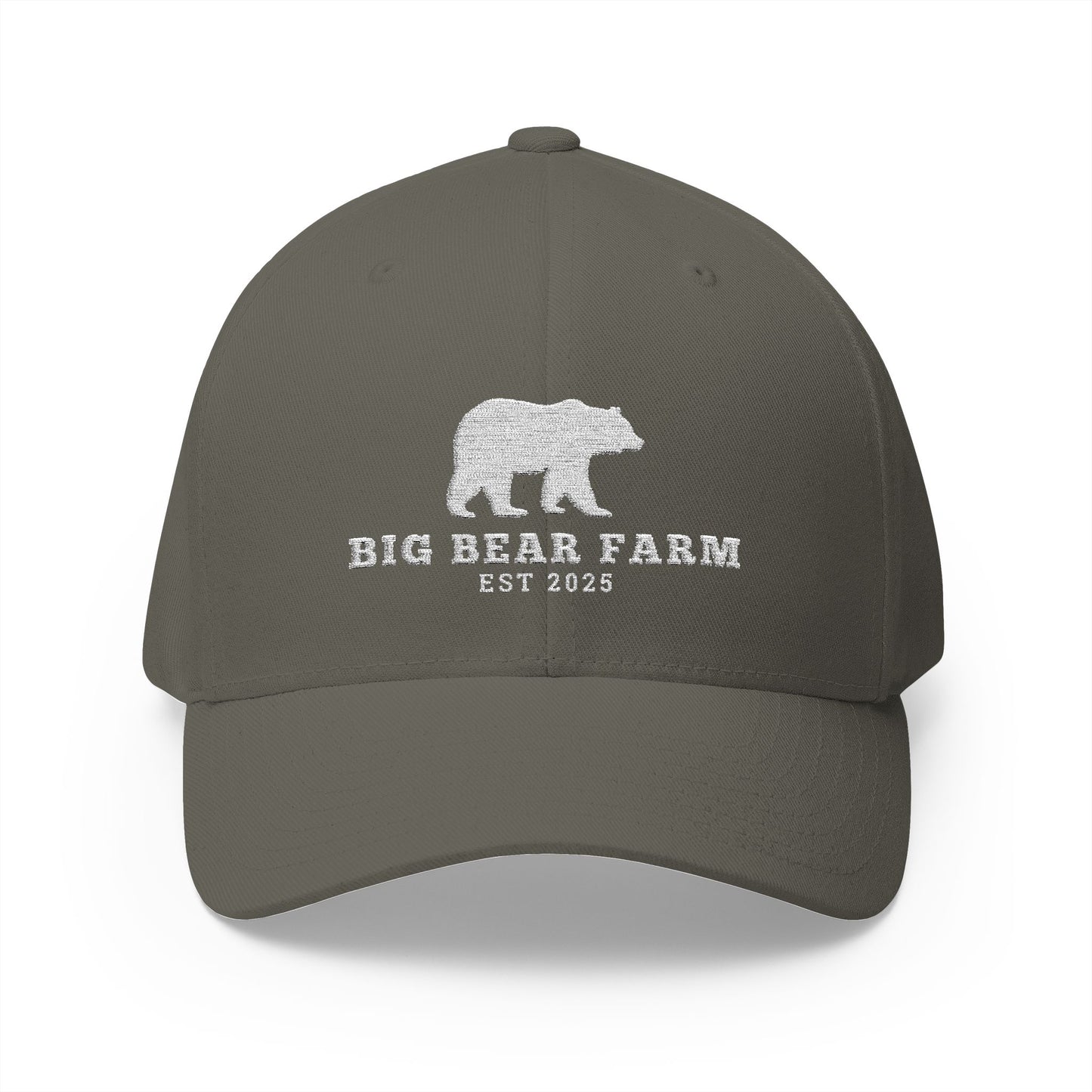 Big Bear Farm Closed-Back Structured Cap