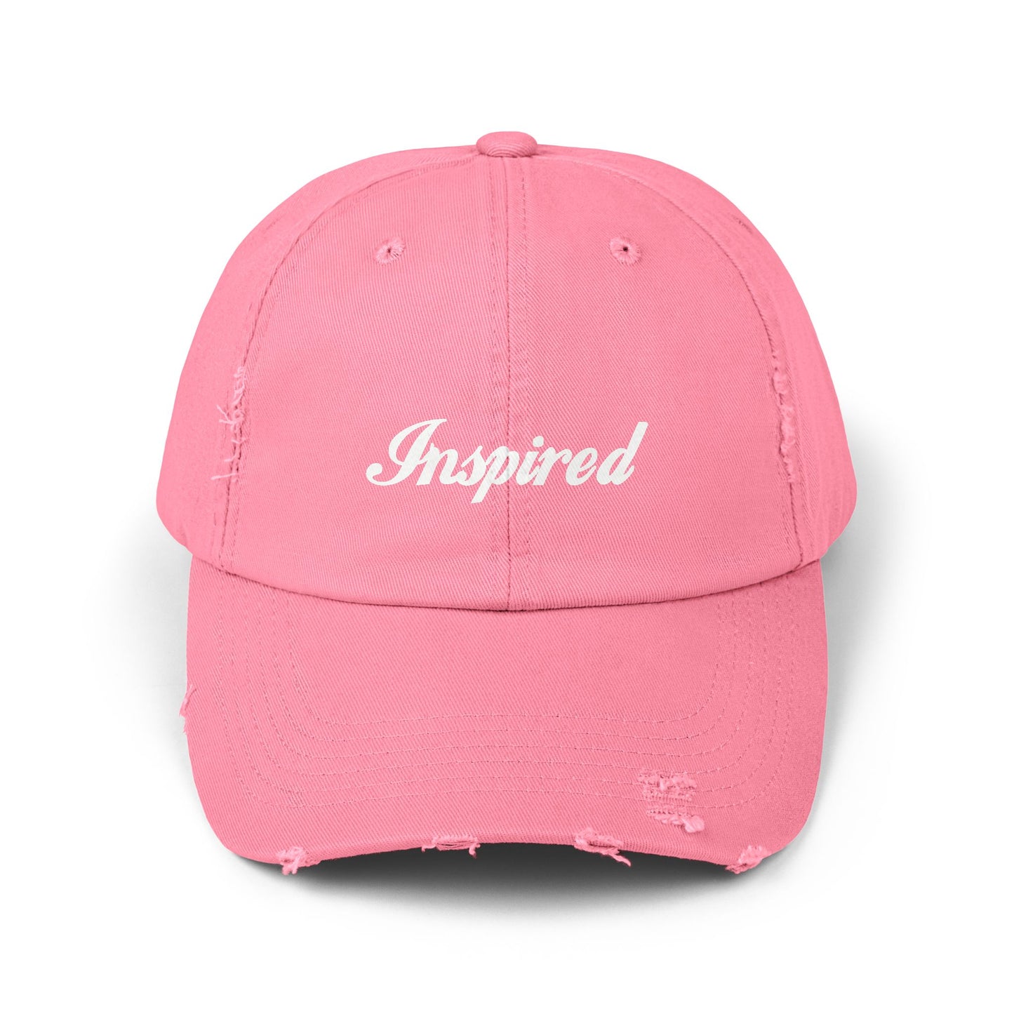 INSPIRED Unisex Distressed Cap - Inspired Fashion Accessory
