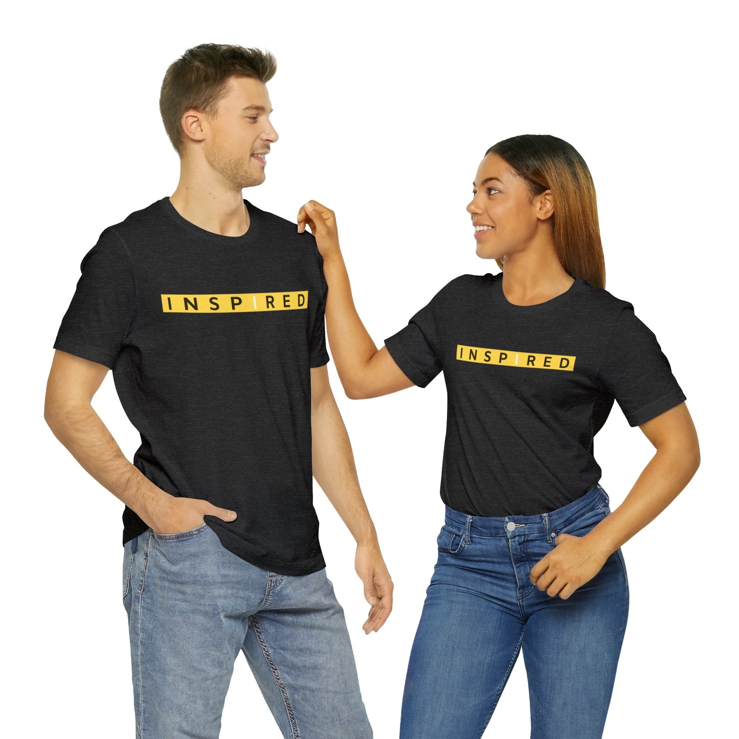 INSPIRED Women Jersey Short Sleeve Tee