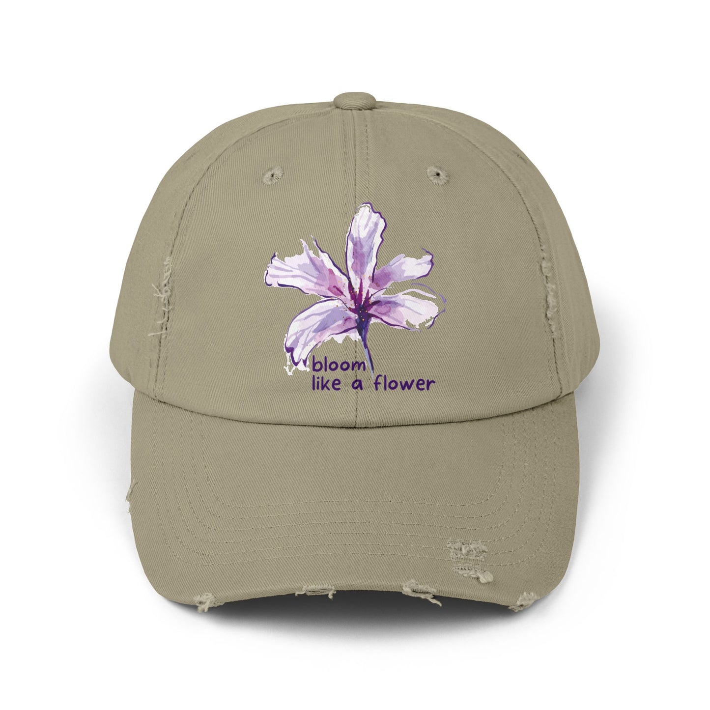 INSPIRED GARDEN Unisex Distressed Cap - Inspired Fashion Accessory