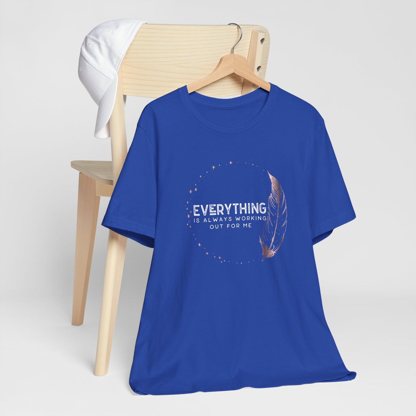 INSPIRED Everything is always ... Jersey Short Sleeve Tee