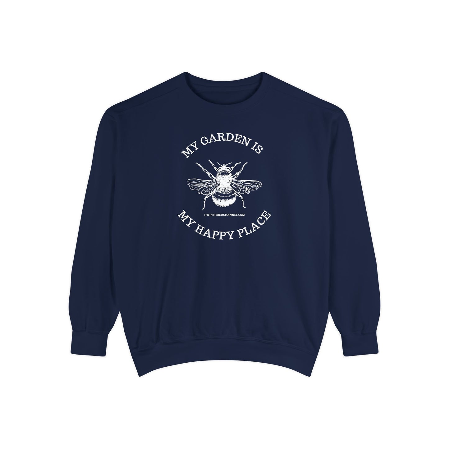 INSPIRED GARDEN Unisex Dyed Sweatshirt