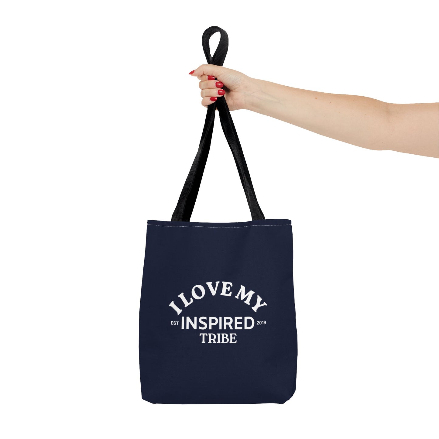 I LOVE MY INSPIRED TRIBE Tote Bag (AOP)