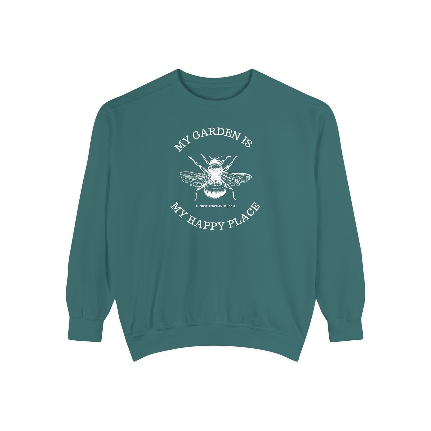 INSPIRED GARDEN Unisex Dyed Sweatshirt