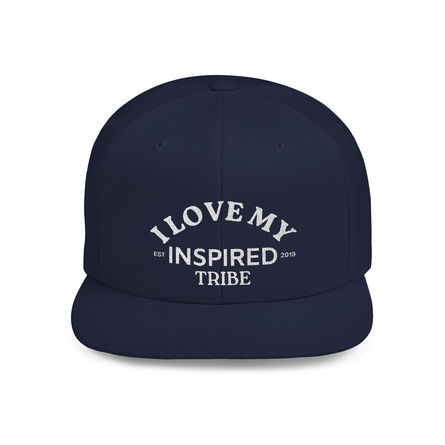LOVE MY INSPIRED TRIBE Flat Bill Snapback