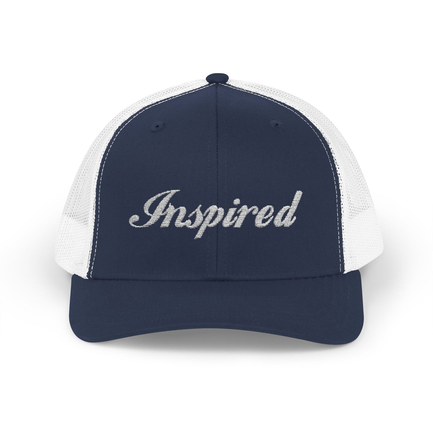 INSPIRED Embroidered Snapback Trucker Cap