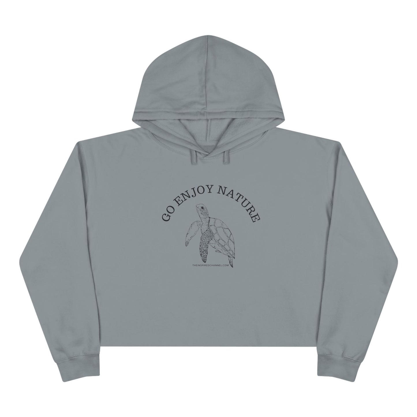 INSPIRED GARDEN Crop Hoodie