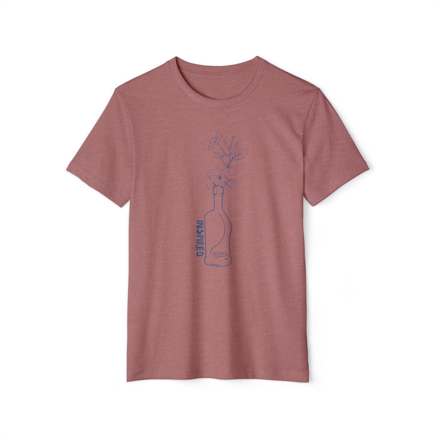 INSPIRED GARDEN V Unisex Recycled ORGANIC T-Shirt