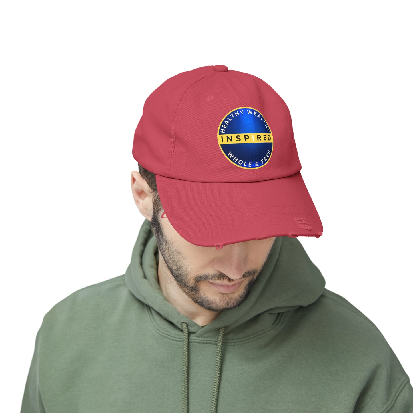 INSPIRED HWWF Unisex Distressed Cap
