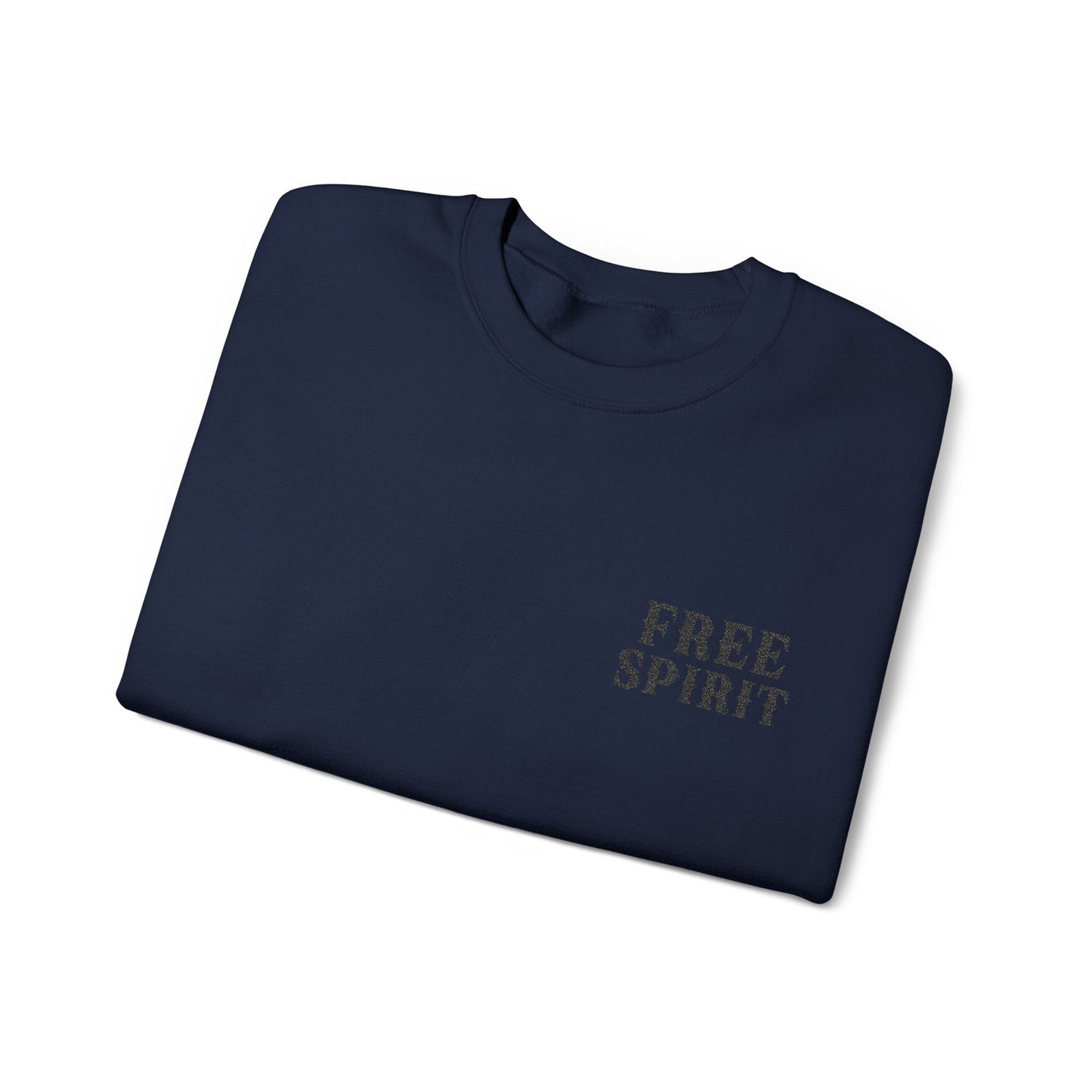 FREE SPIRIT EMBROIDERED Unisex Heavy Blend™ Crewneck Sweatshirt