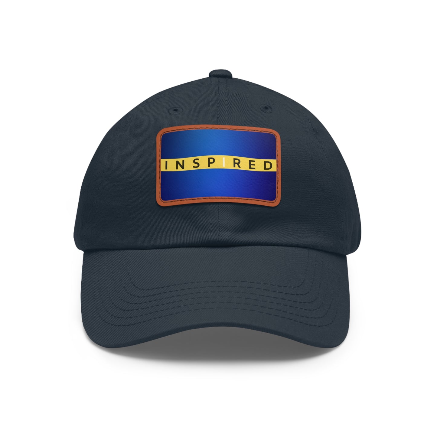 INSPIRED HWWF Dad Hat with Leather Patch