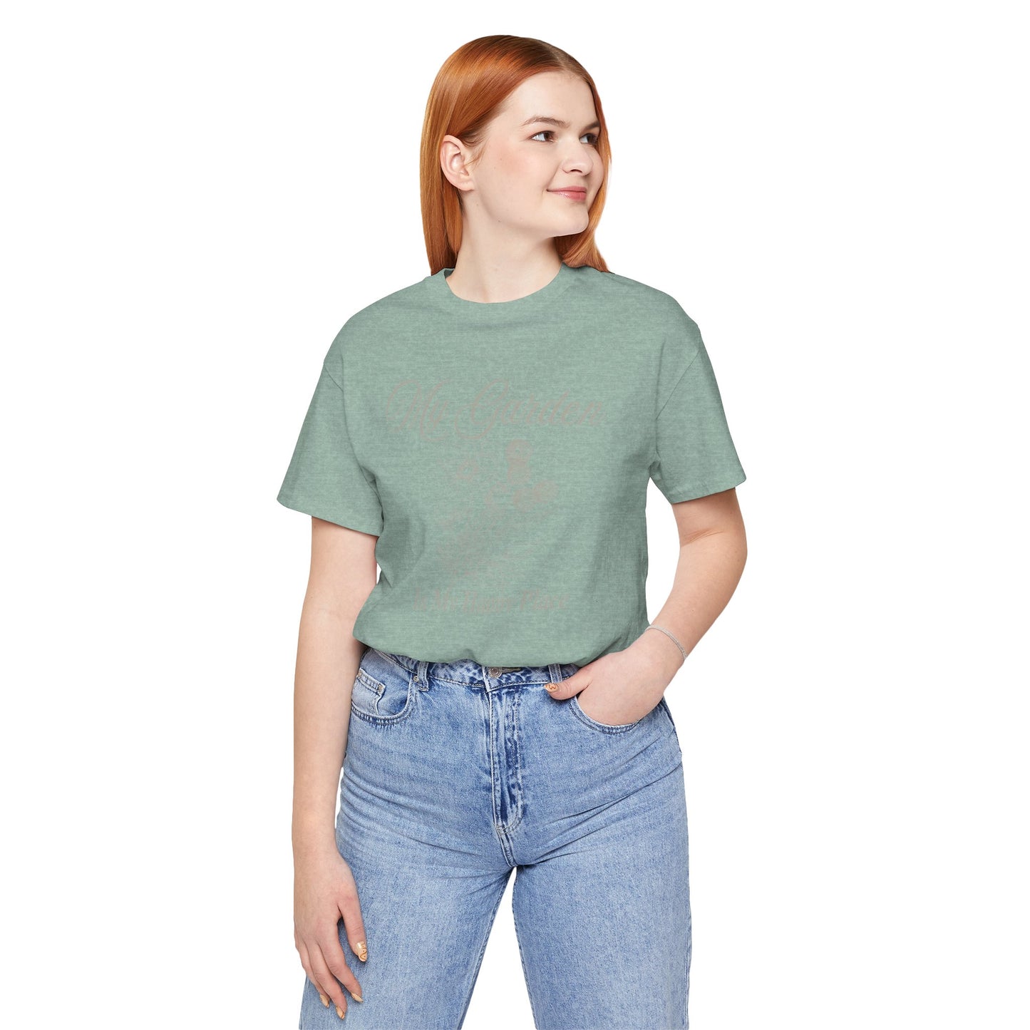 INSPIRED GARDEN M Unisex Jersey Short Sleeve Tee