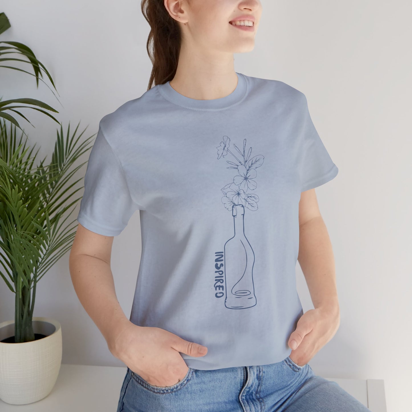 INSPIRED GARDEN P Unisex Jersey Short Sleeve Tee
