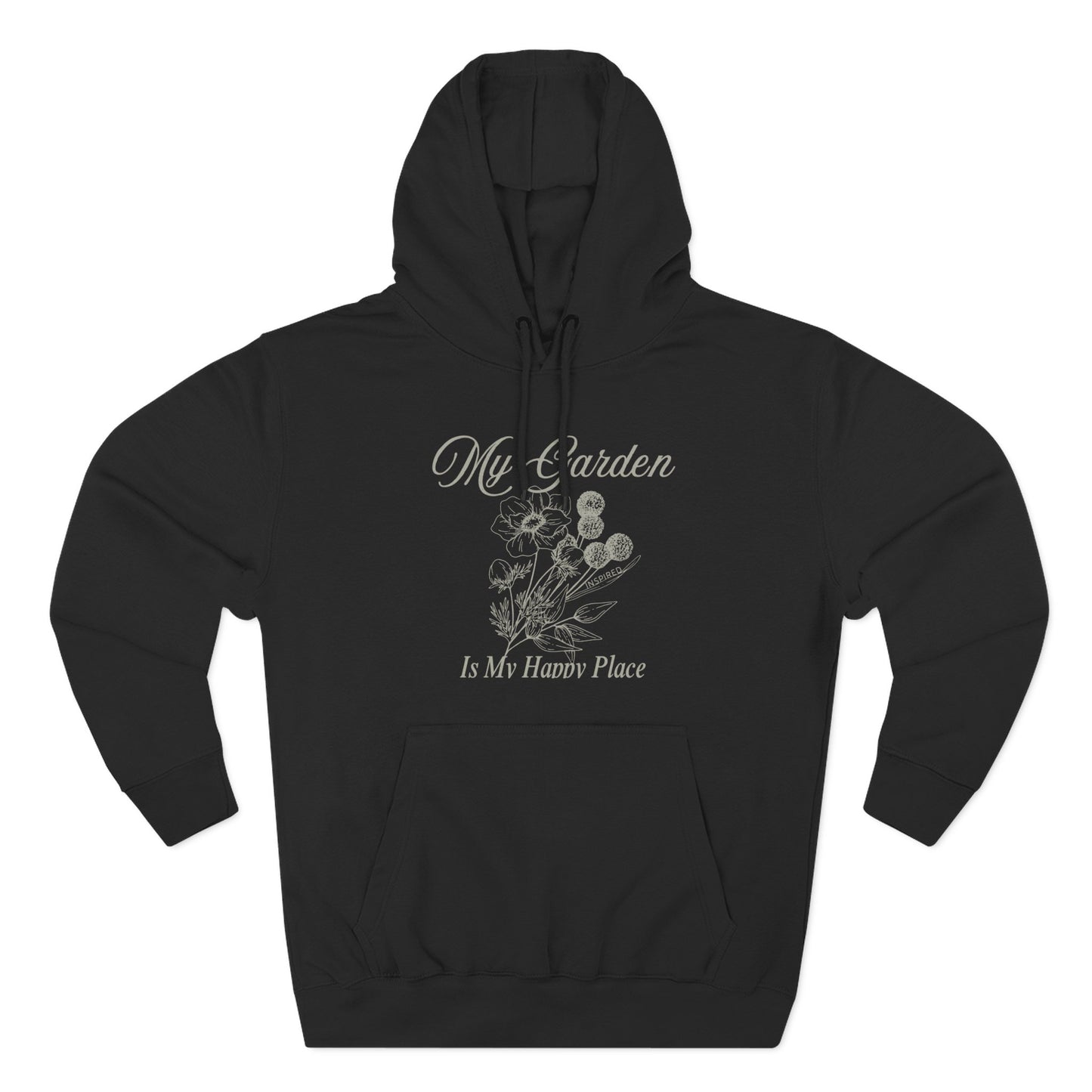 INSPIRED GARDEN M Fleece Hoodie UNISEX