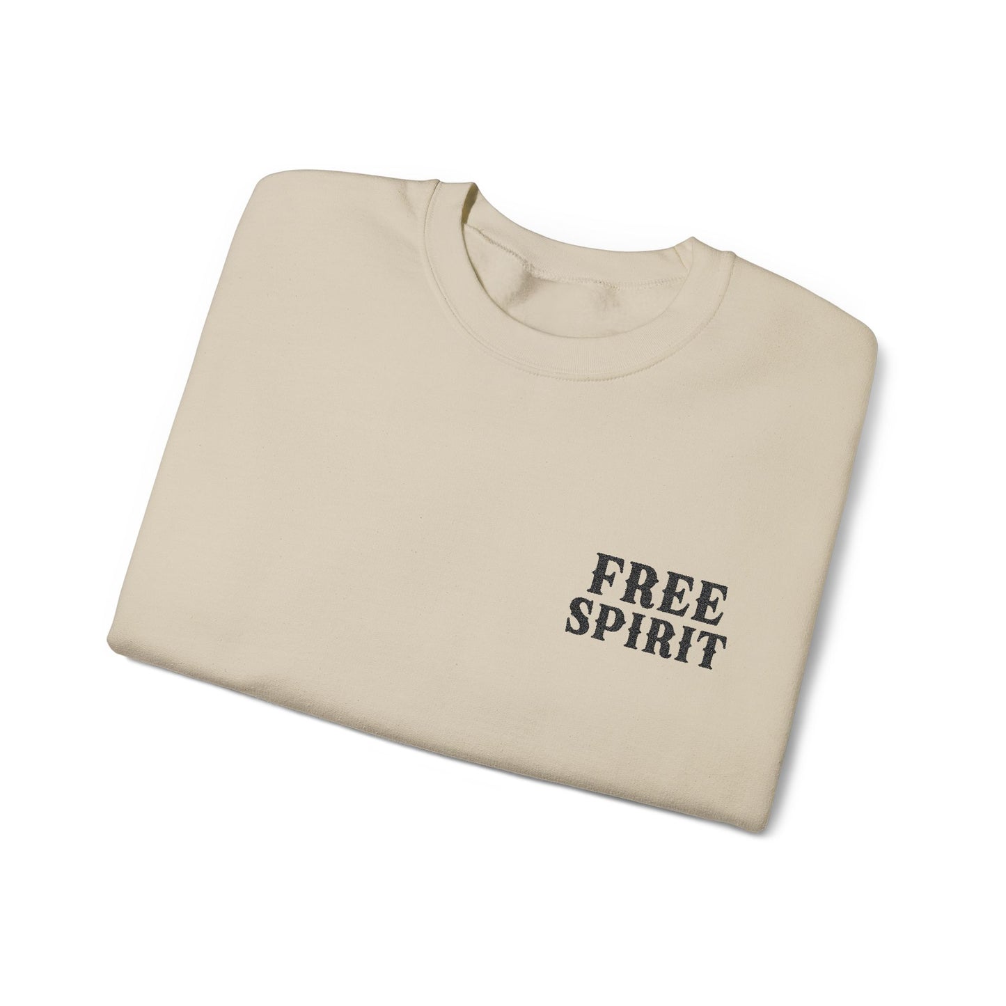 FREE SPIRIT EMBROIDERED Unisex Heavy Blend™ Crewneck Sweatshirt
