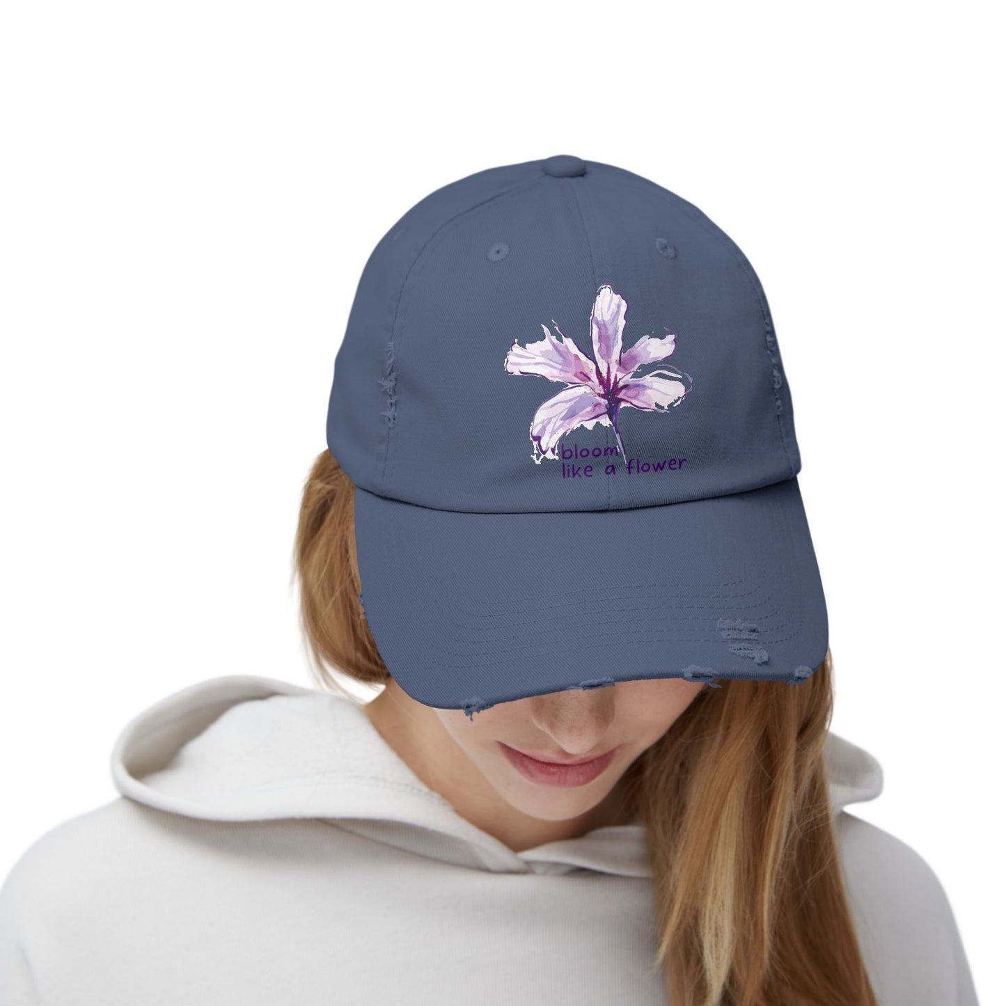 INSPIRED GARDEN Unisex Distressed Cap - Inspired Fashion Accessory