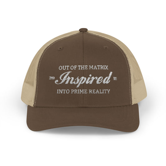 NSPIRED PRIME REALITY Embroidered Snapback Trucker Cap