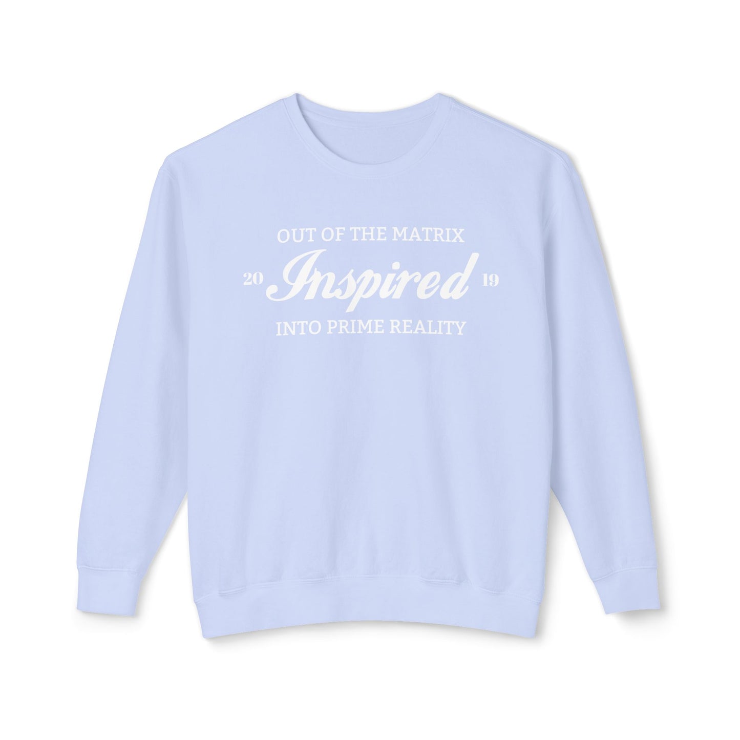 INSPIRED PRIME REALITY Unisex Lightweight Crewneck Sweatshirt W