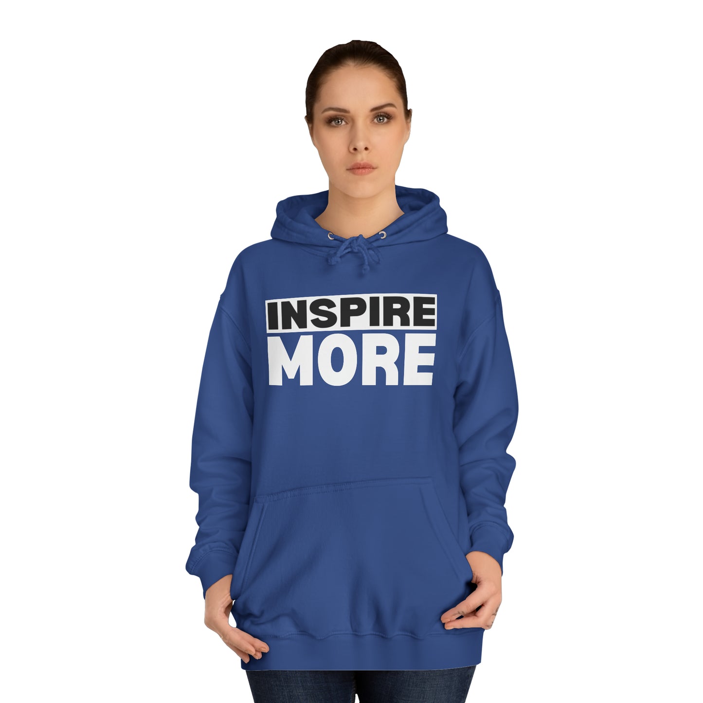 INSPIRE MORE Unisex College Hoodie