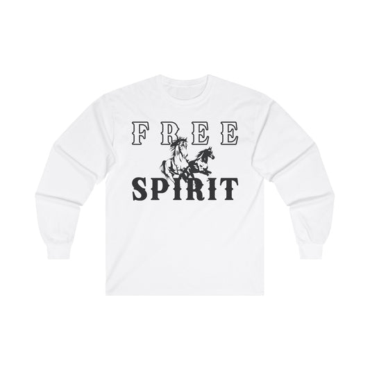 FREE SPIRIT UNISEX Ultra Cotton Long Sleeve Tee
