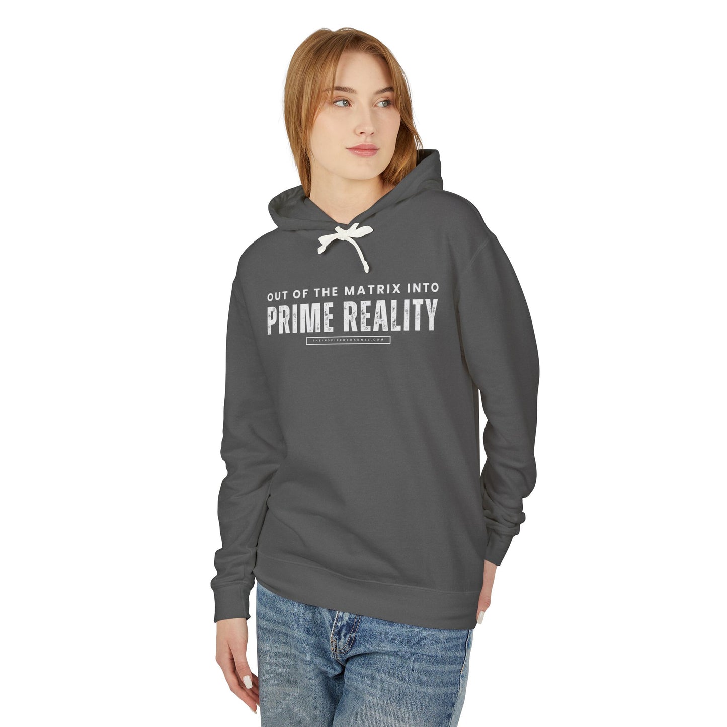 PRIME REALITY Unisex Lightweight Hooded Sweatshirt