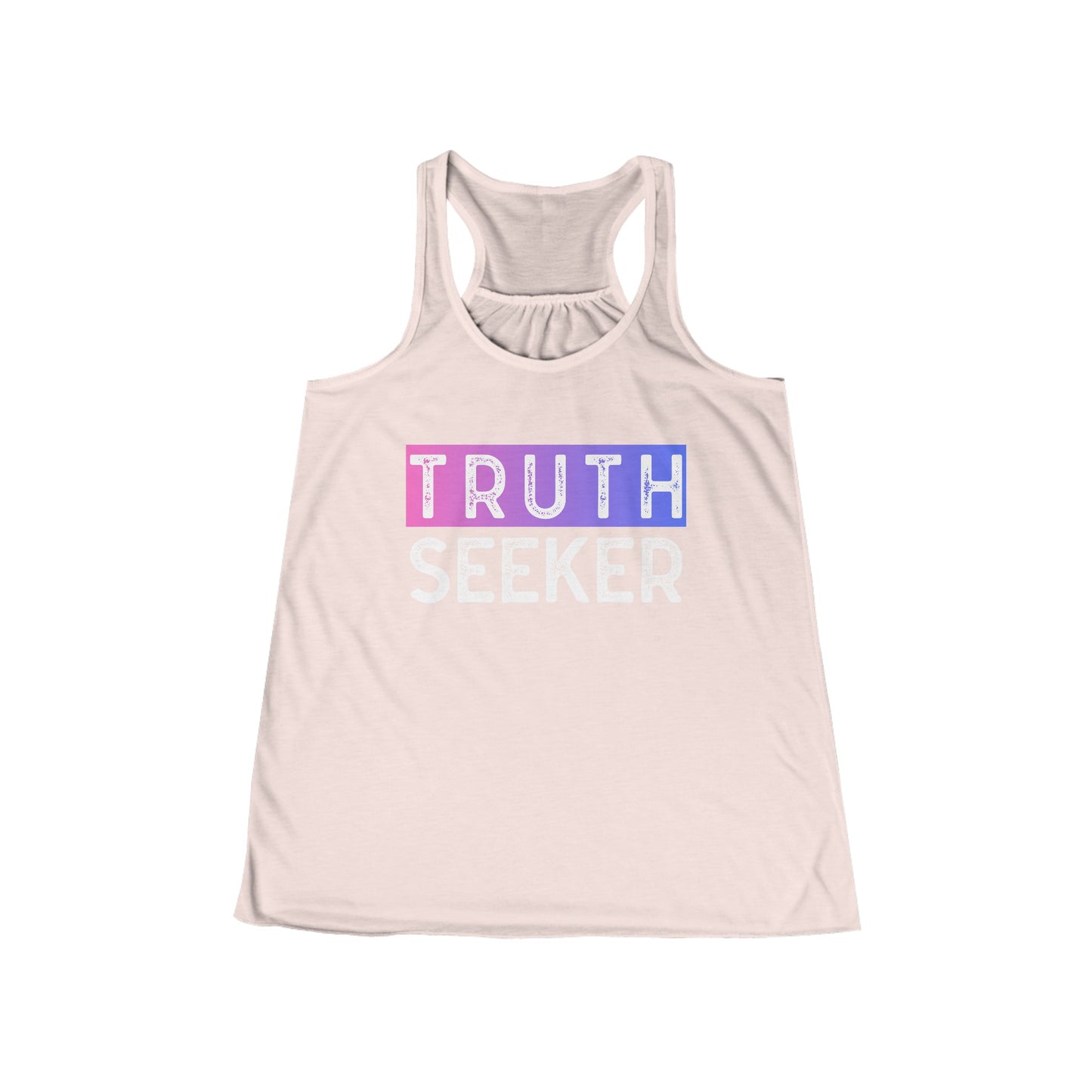 INSPIRED Truth Seeker Grad WOMEN'S Flowy Racerback Tank
