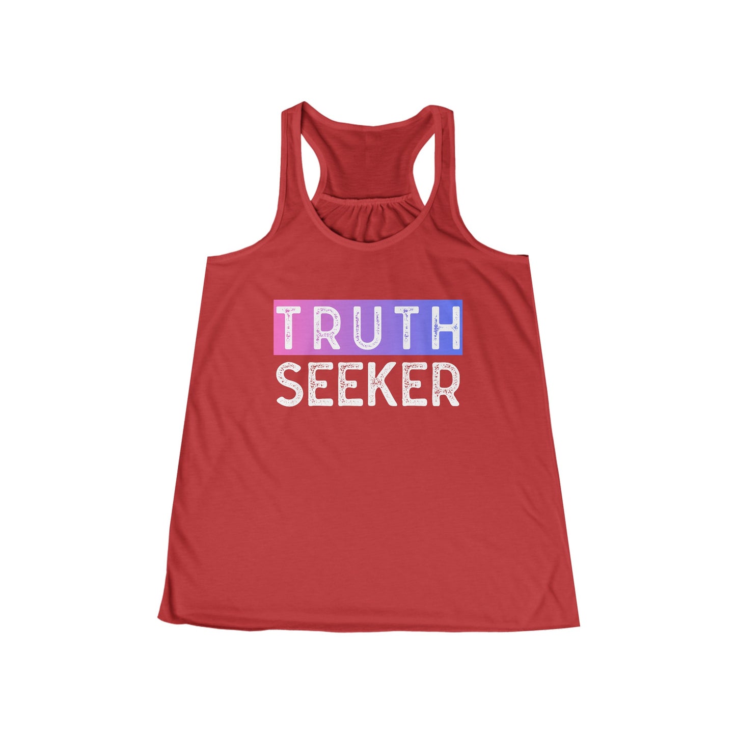 INSPIRED Truth Seeker Grad WOMEN'S Flowy Racerback Tank