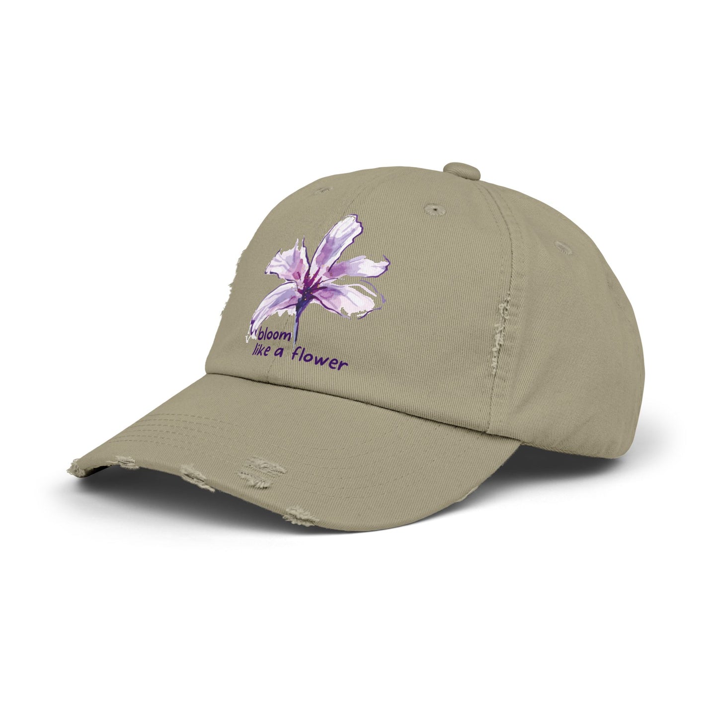 INSPIRED GARDEN Unisex Distressed Cap - Inspired Fashion Accessory