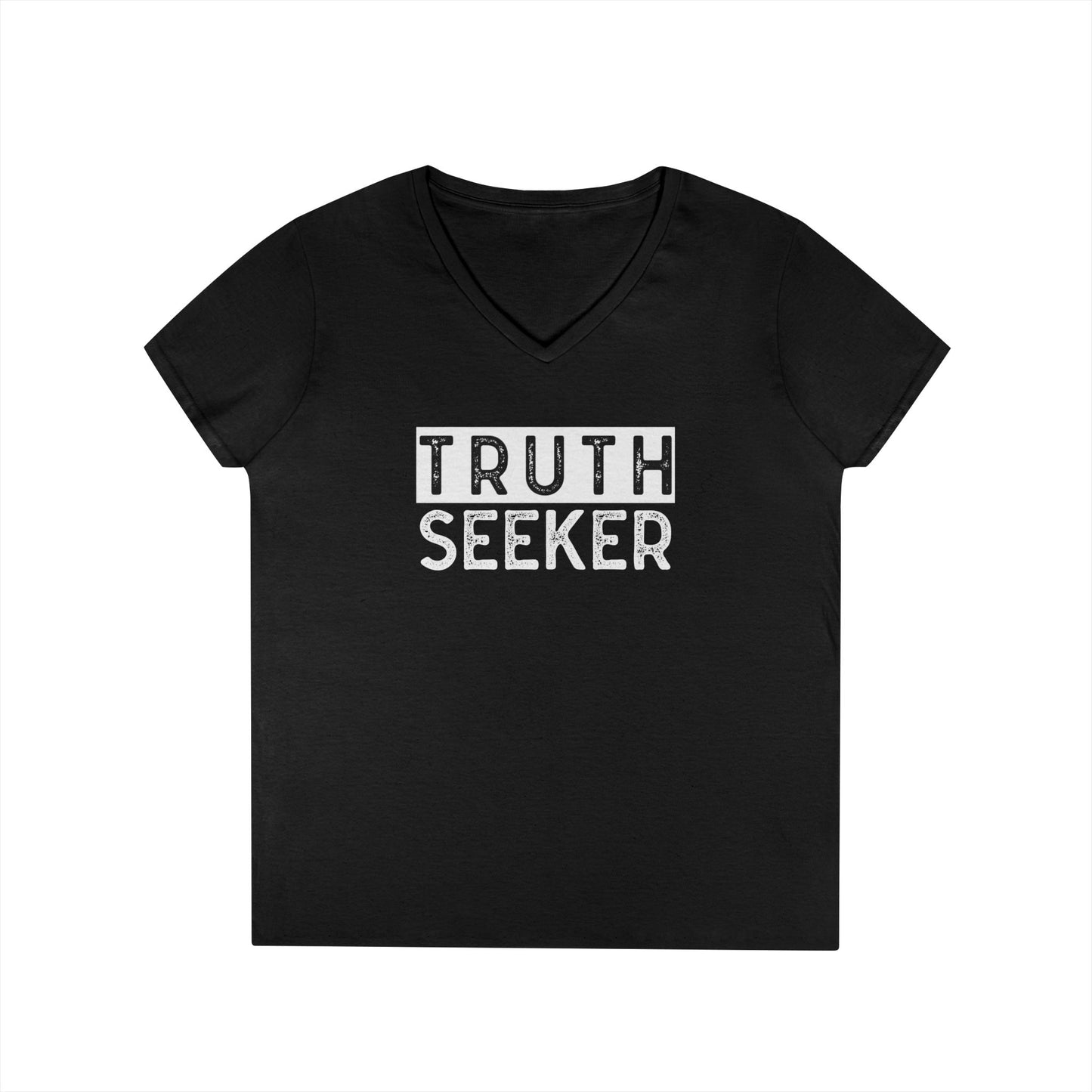 INSPIRED TRUTH SEEKER Ladies' V-Neck T-Shirt