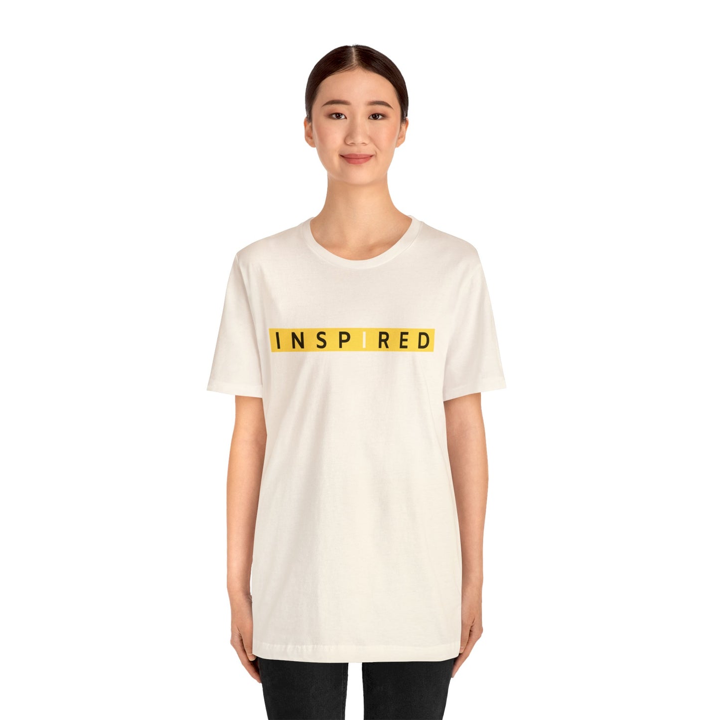 INSPIRED Women Jersey Short Sleeve Tee