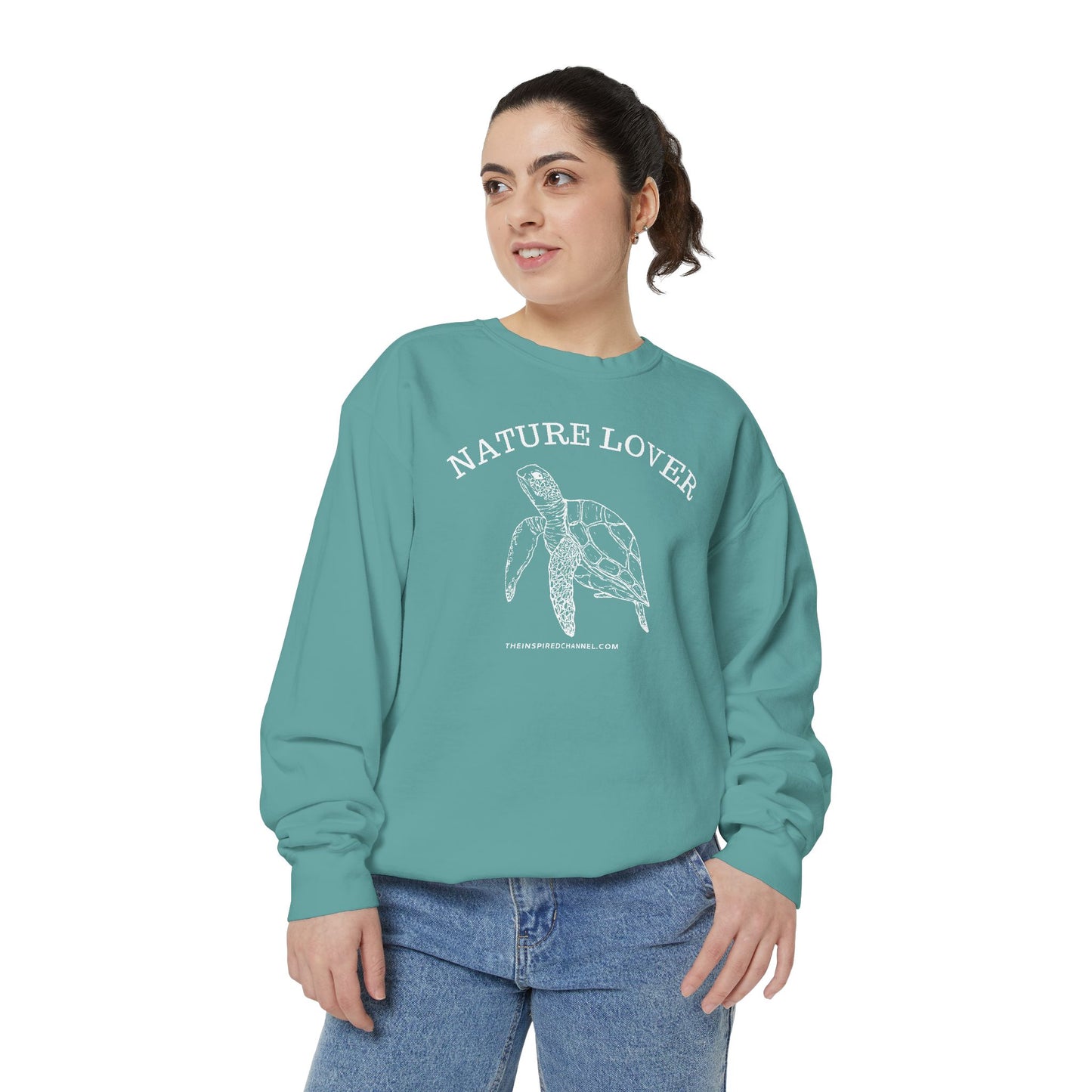 INSPIRED Garden Unisex Dyed Sweatshirt