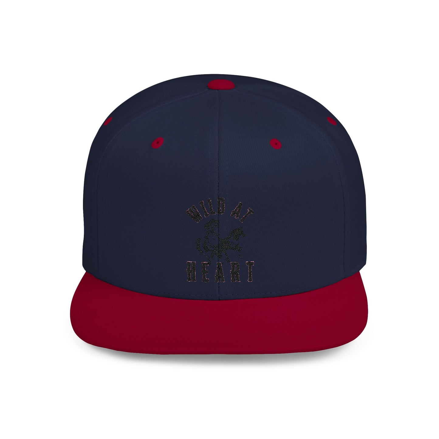 WILD AT HEART Flat Bill Snapback