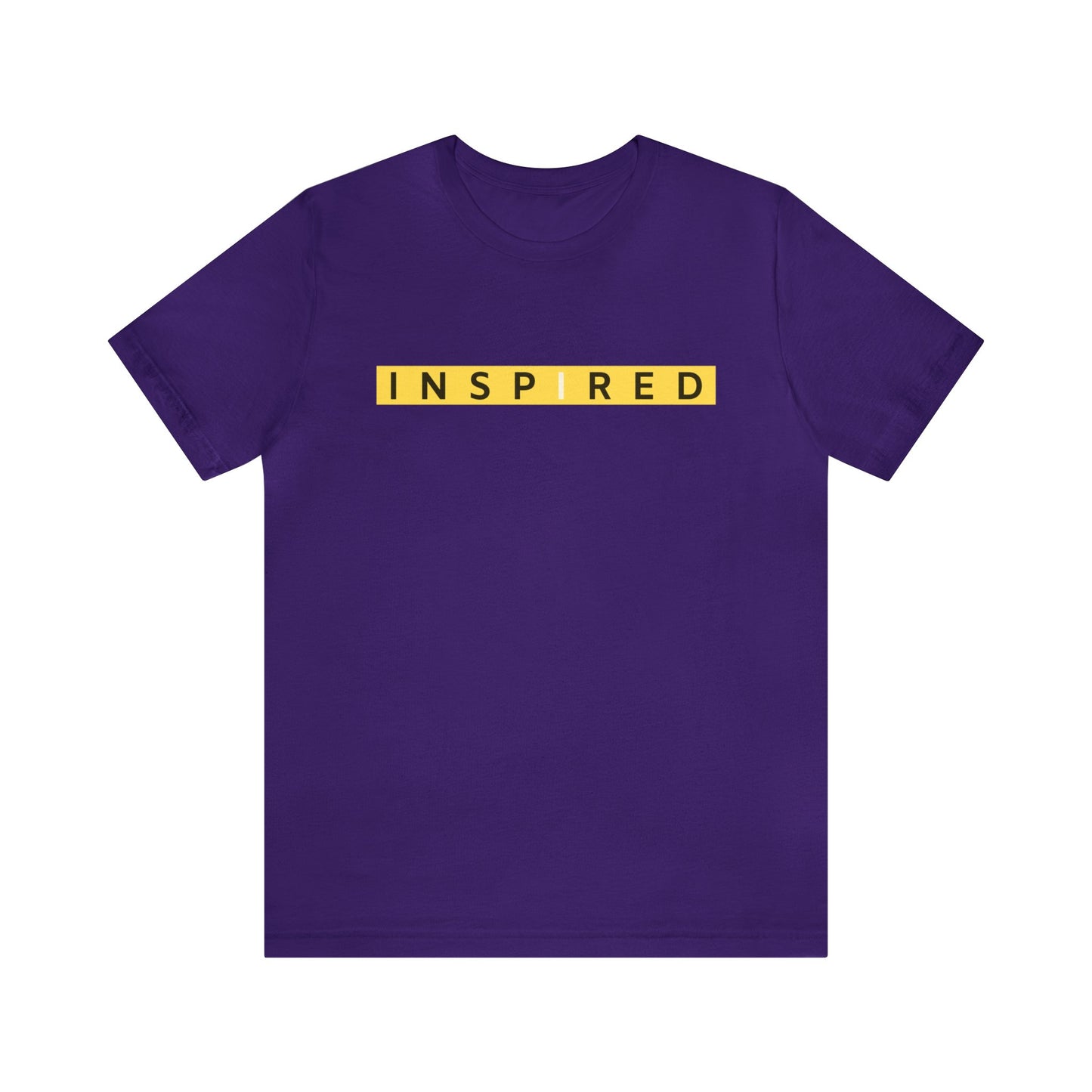 INSPIRED Women Jersey Short Sleeve Tee