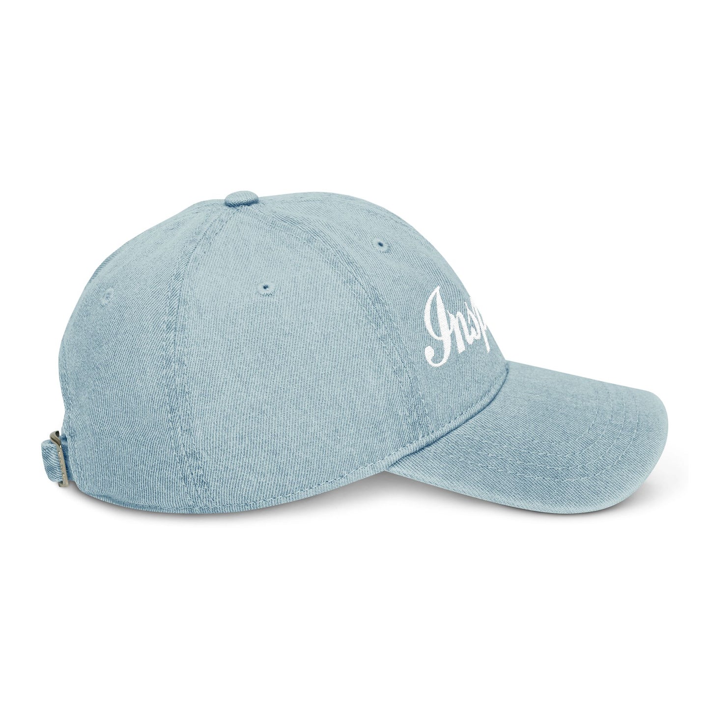 INSPIRED DENIM HAT - Stylish Embroidered Cap