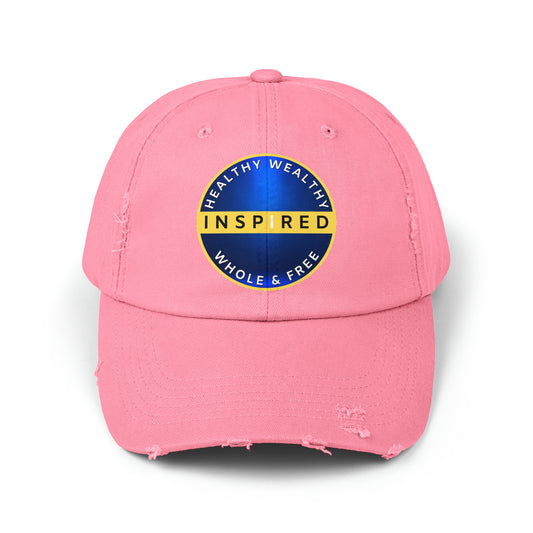 INSPIRED HWWF Unisex Distressed Cap