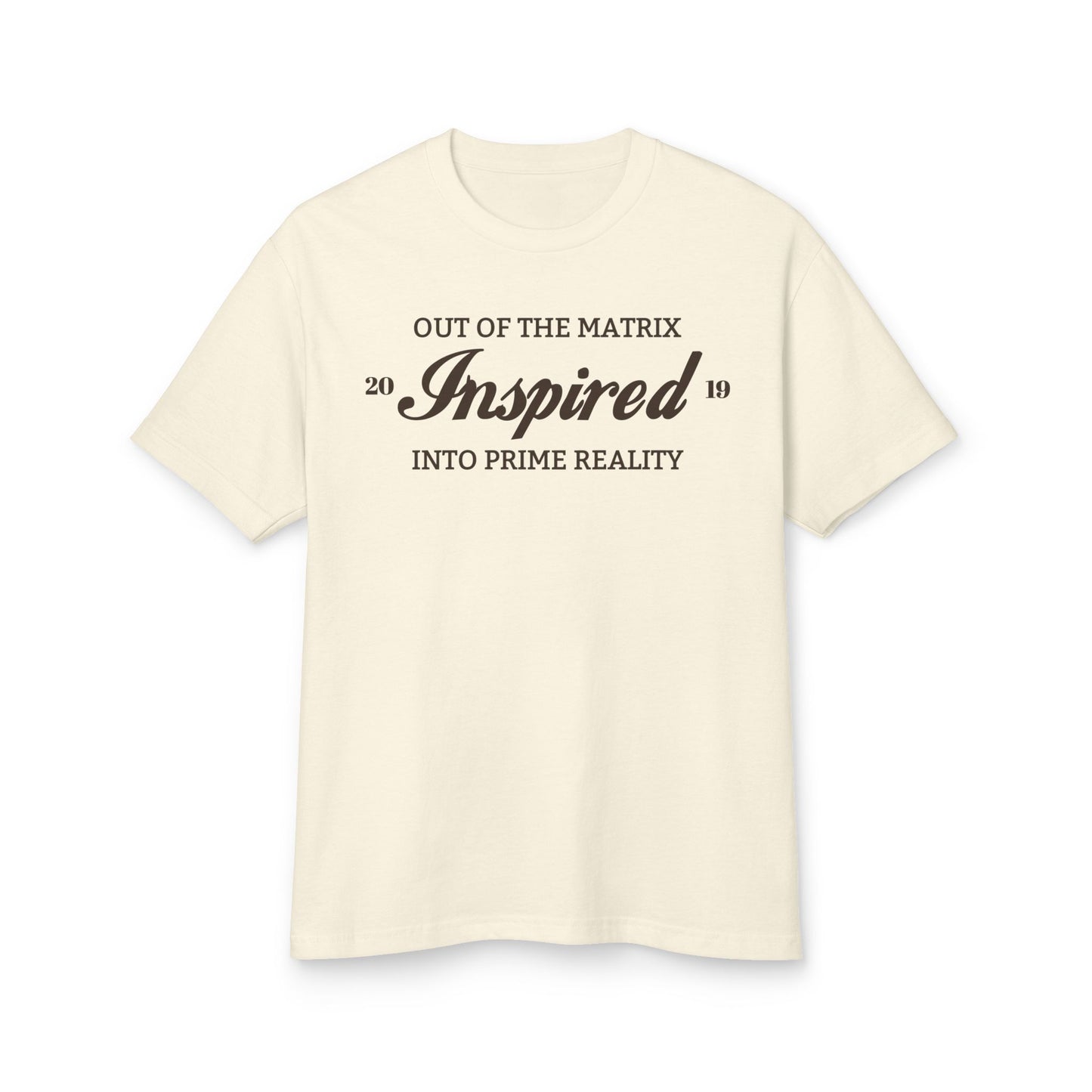 INSPIRED UNISEX PRIME REALITY Garment-Dyed Heavyweight Cotton Tee
