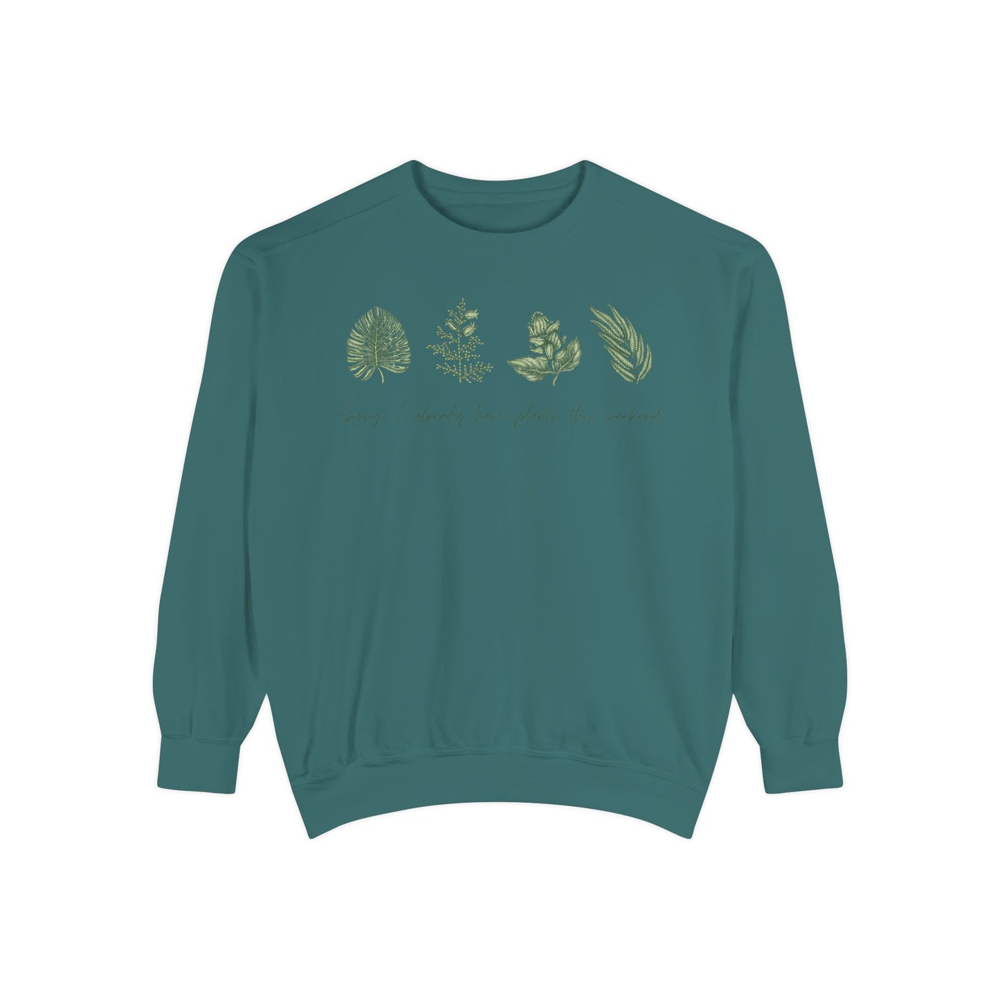 INSPIRED GARDEN P Unisex Dyed Sweatshirt