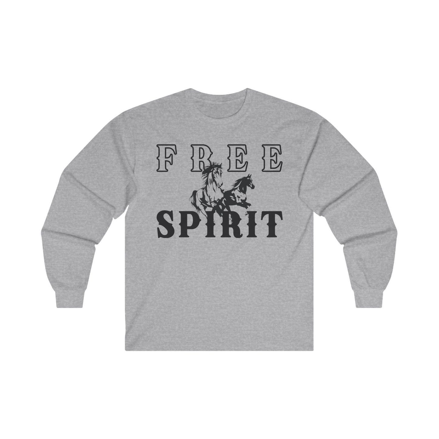 FREE SPIRIT UNISEX Ultra Cotton Long Sleeve Tee