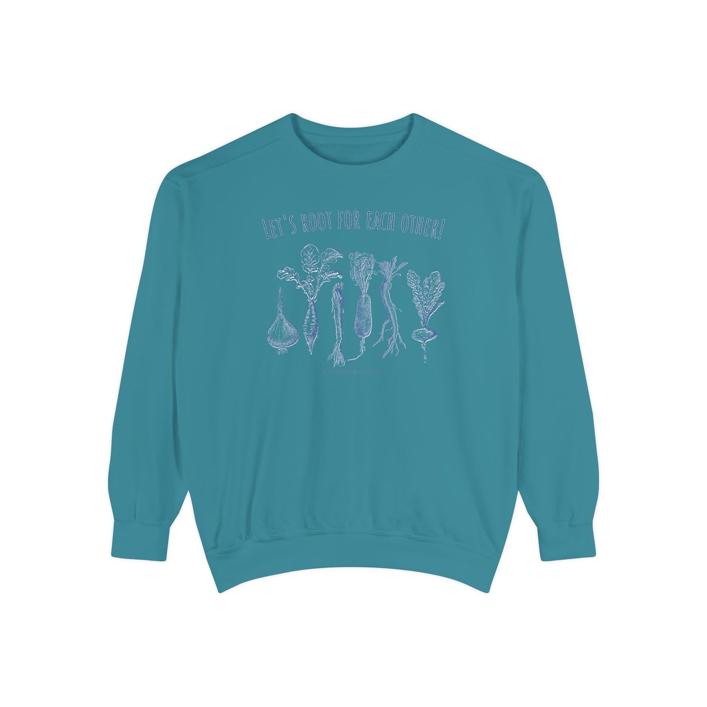 INSPIRED GARDEN L Unisex Dyed Sweatshirt