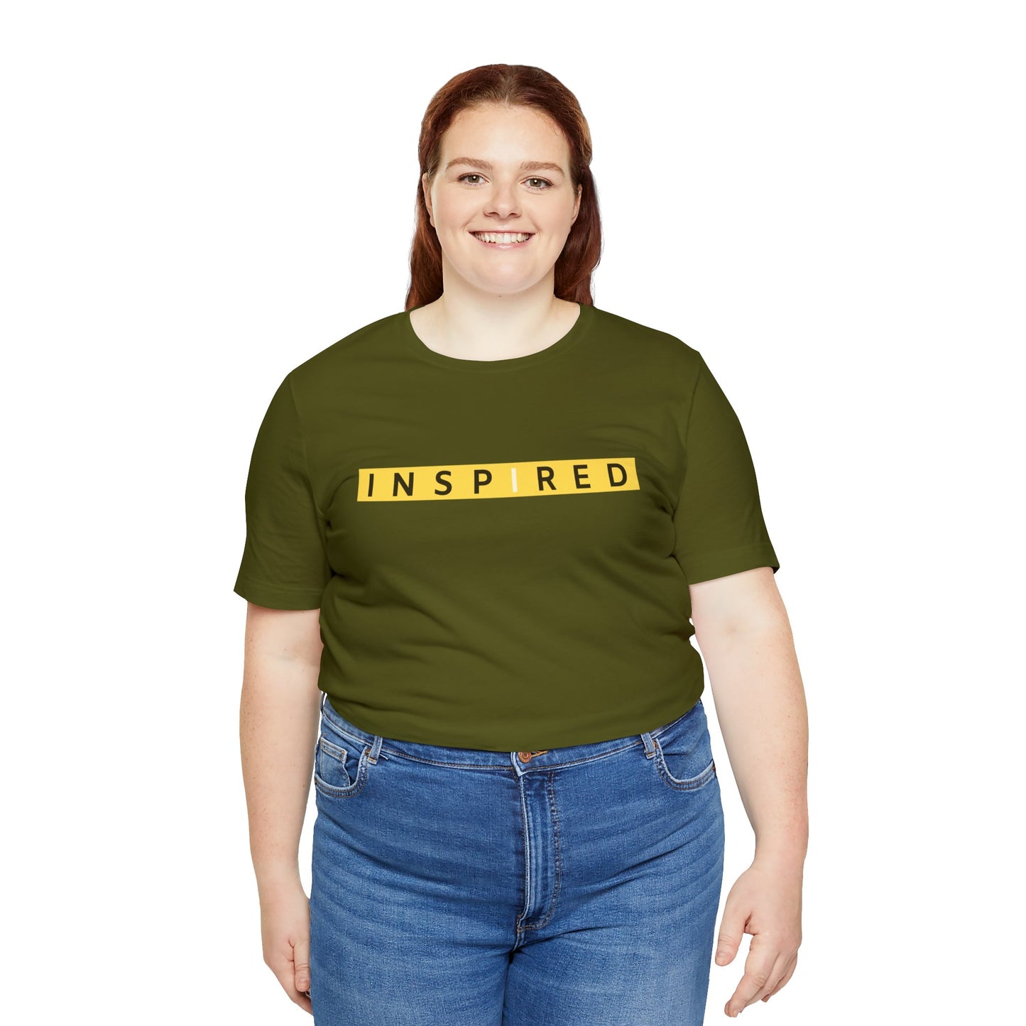 INSPIRED Women Jersey Short Sleeve Tee