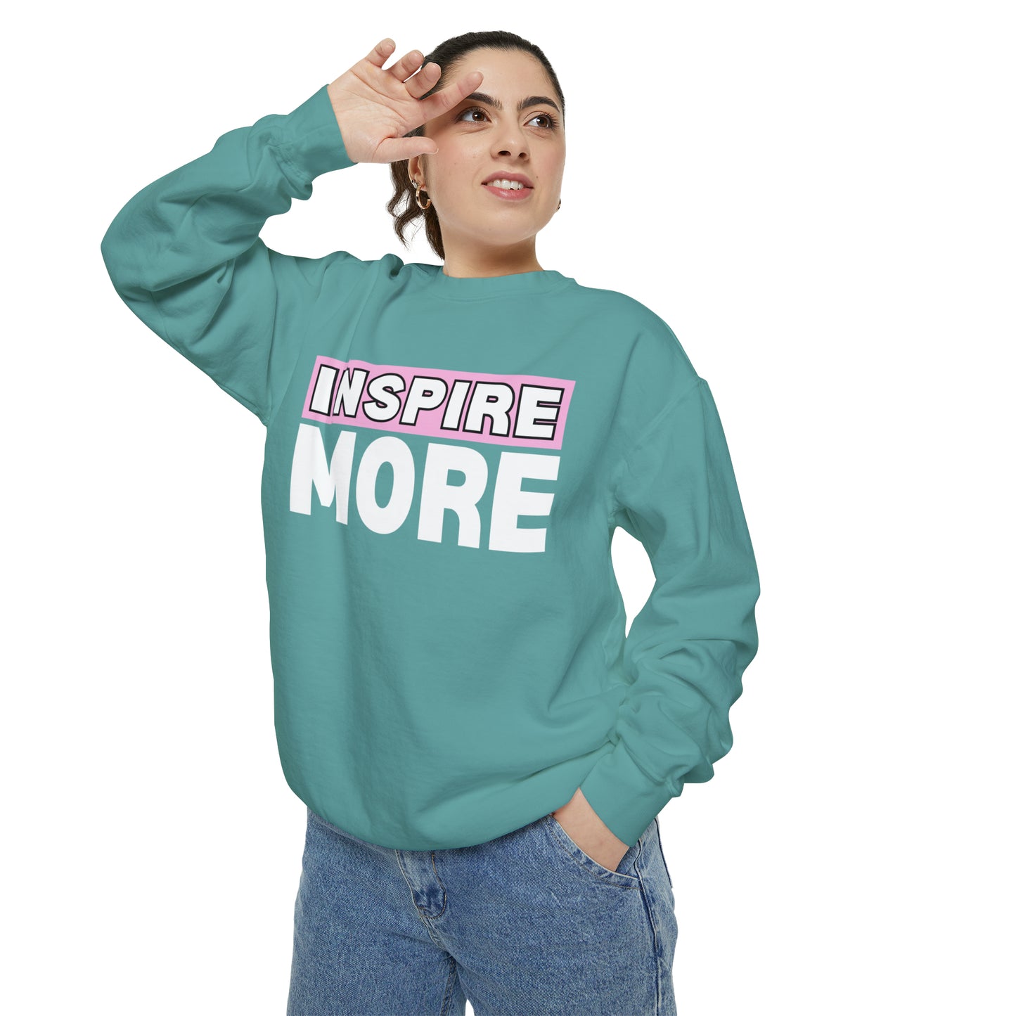 INSPIRED INSPIRE MORE Unisex Dyed Sweatshirt