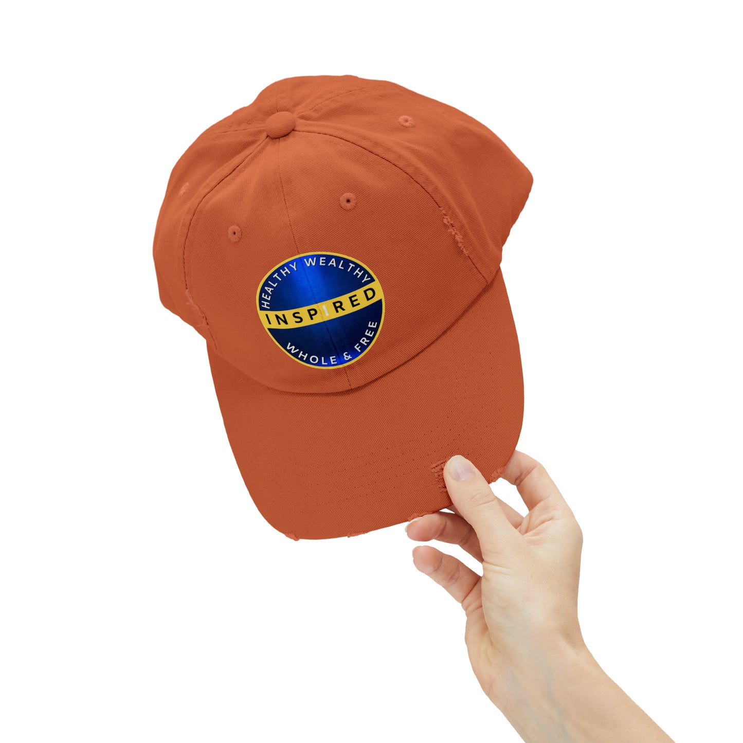 INSPIRED HWWF Unisex Distressed Cap