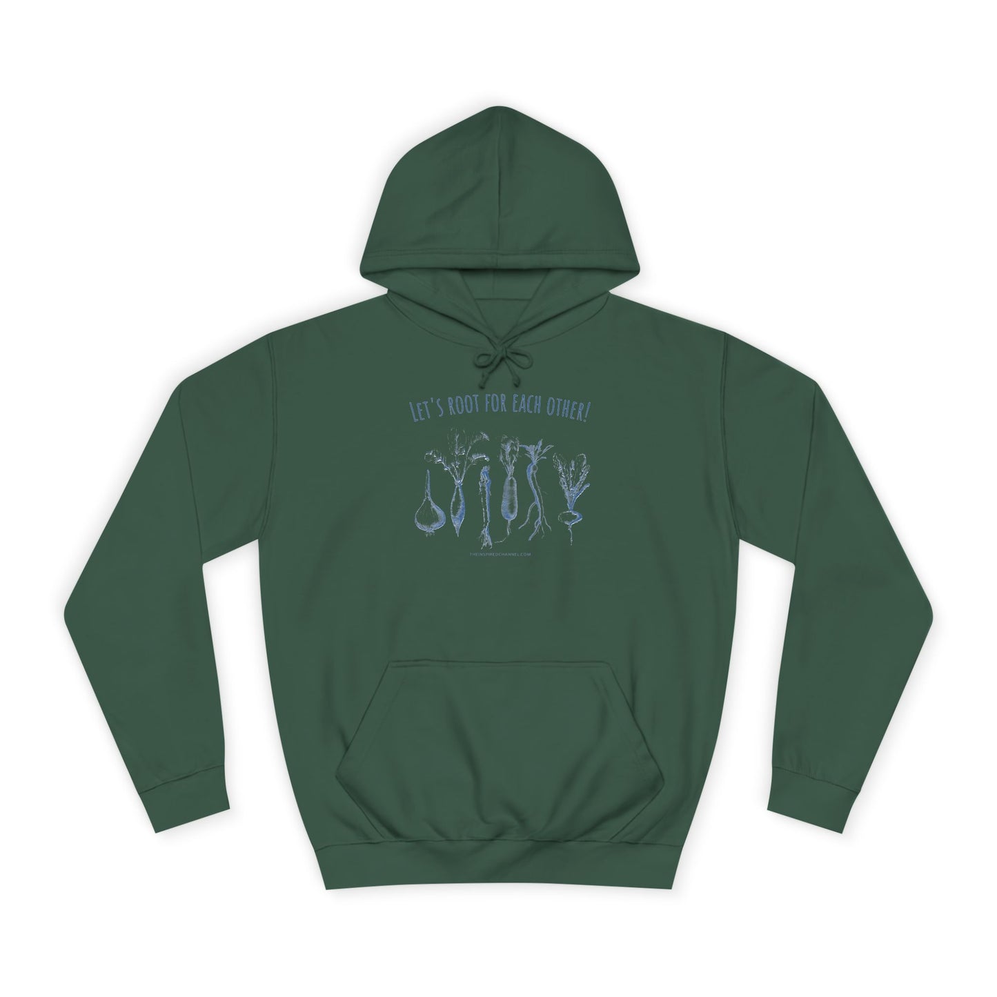 INSPIRED GARDEN L UNISEX College Hoodie