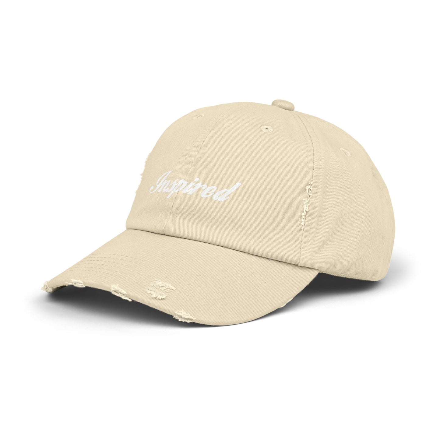 INSPIRED Unisex Distressed Cap - Inspired Fashion Accessory