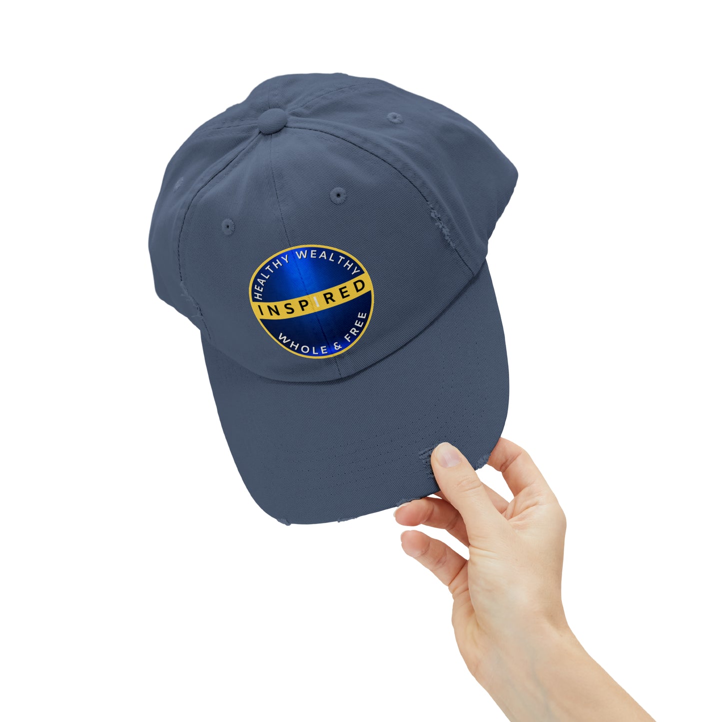 INSPIRED HWWF Unisex Distressed Cap