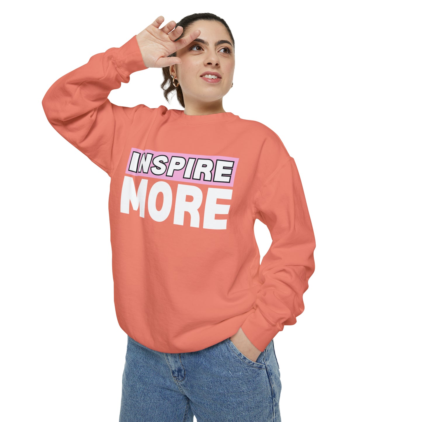 INSPIRED INSPIRE MORE Unisex Dyed Sweatshirt
