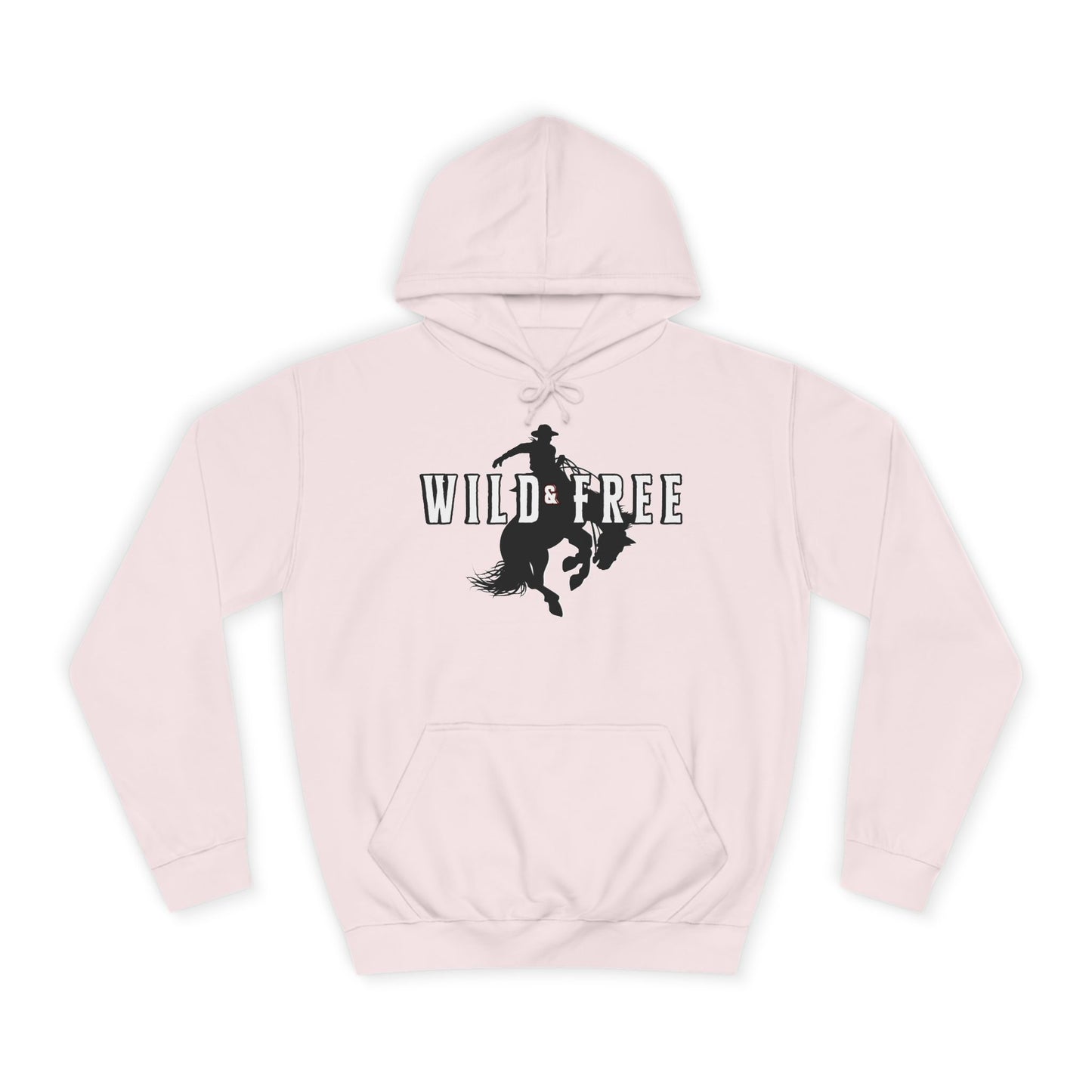 COWBOY WILD AND FREE B UNISEX College Hoodie