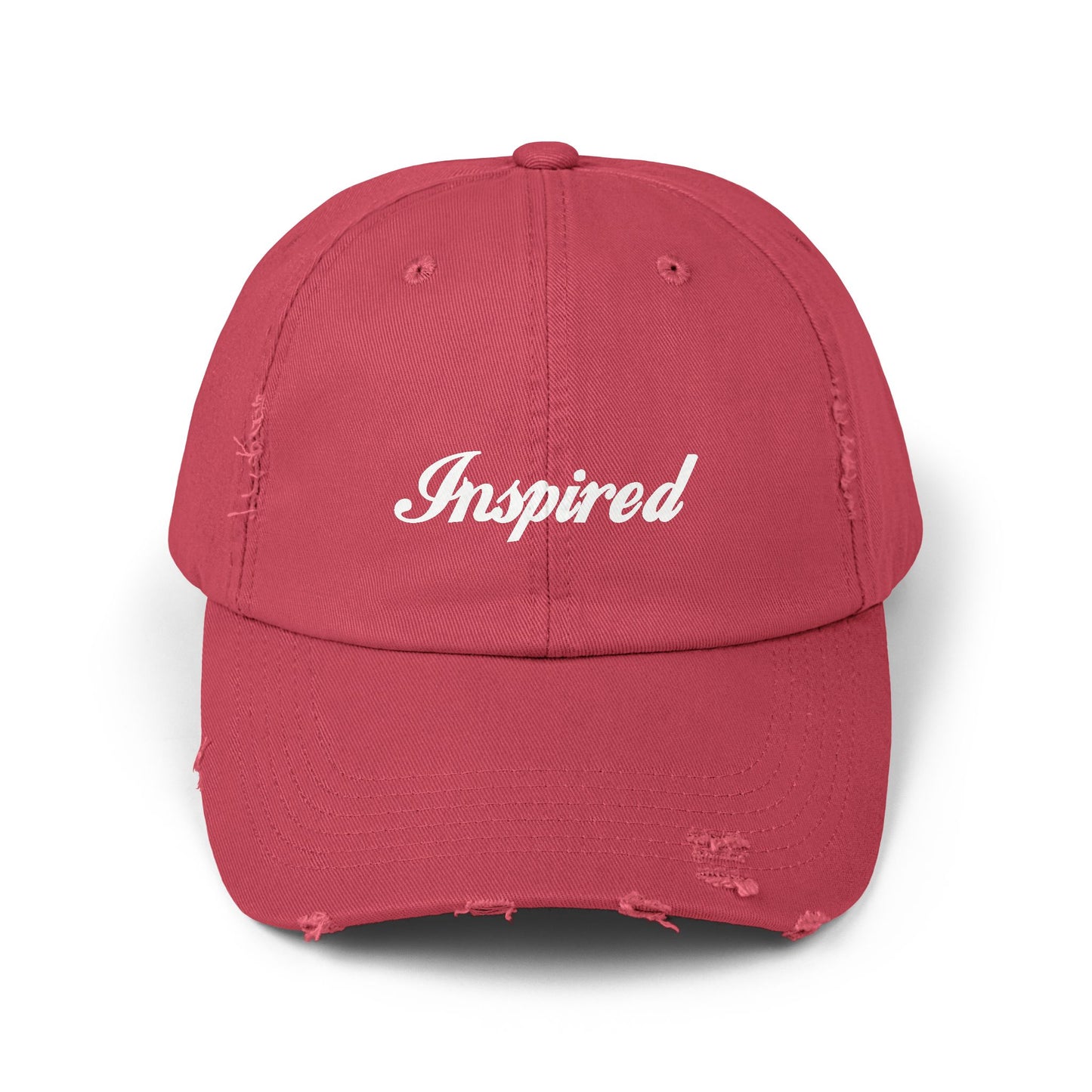 INSPIRED Unisex Distressed Cap - Inspired Fashion Accessory